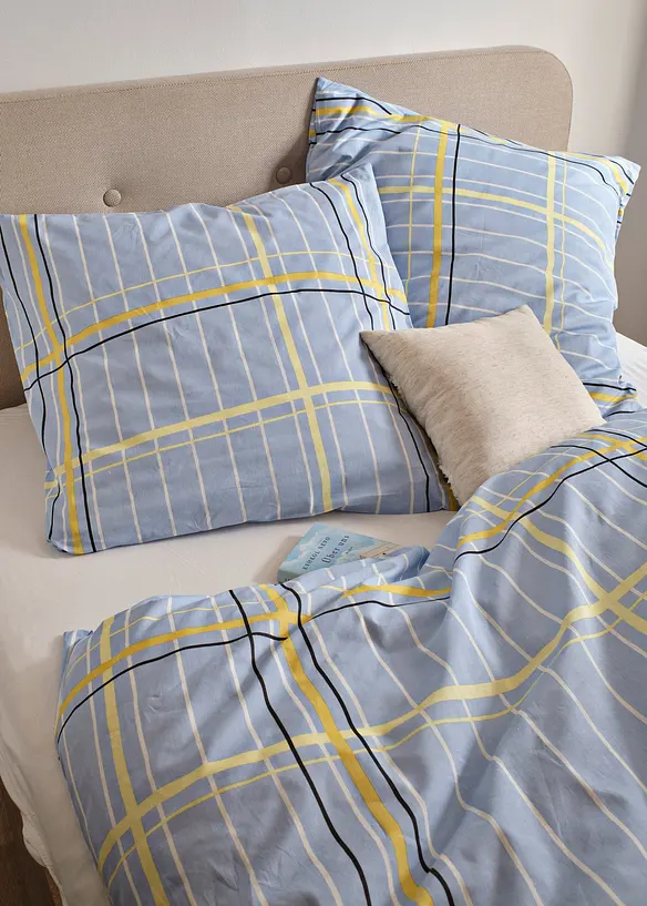 P&aring;slakanset med rutm&ouml;nster, bonprix