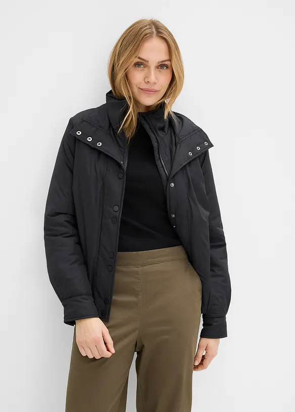 Dra p&aring;-byxa i bomullsmix, bonprix