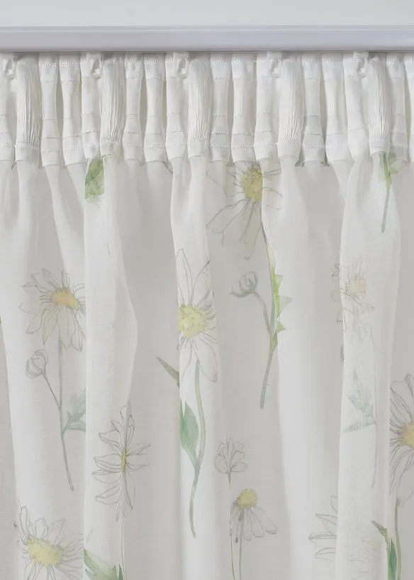 Gardin med blomm&ouml;nster (1-pack), bonprix