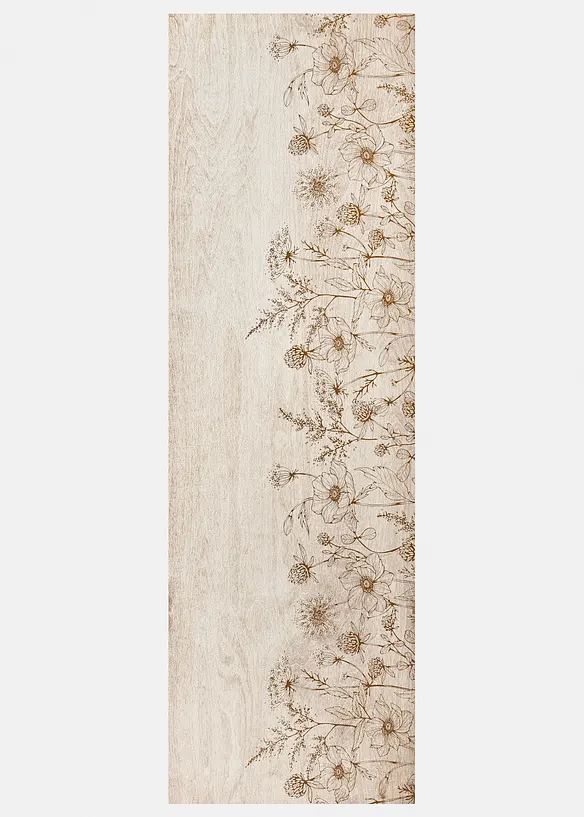 Tv&auml;ttbar d&ouml;rrmatta med grafiskt m&ouml;nster, bonprix