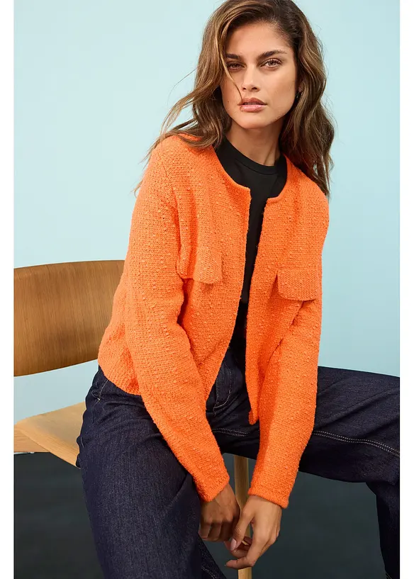 Boucl&eacute;cardigan, bonprix