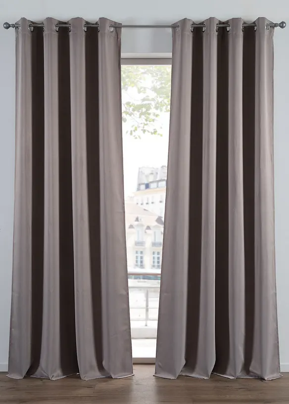 M&ouml;rkl&auml;ggande gardin, finns i flera storlekar (1 styck), bonprix