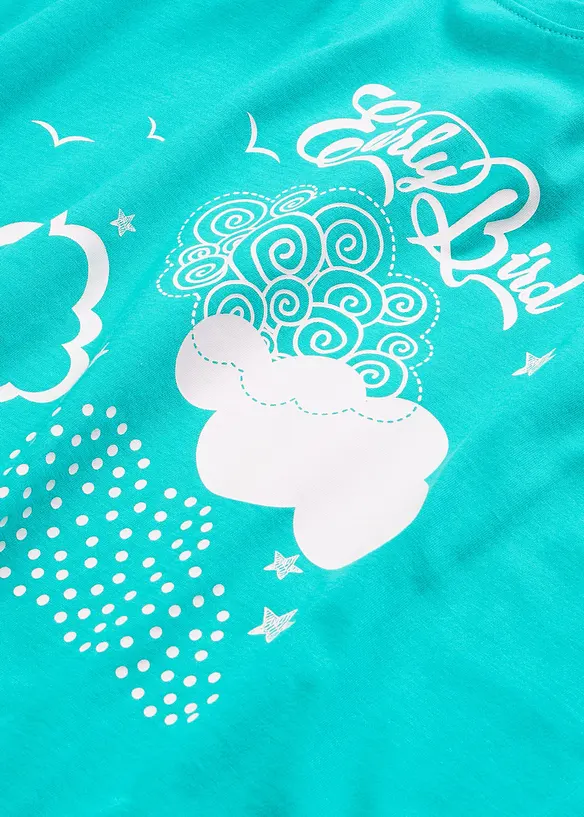 Capripyjamas av ekologisk bomull, bonprix