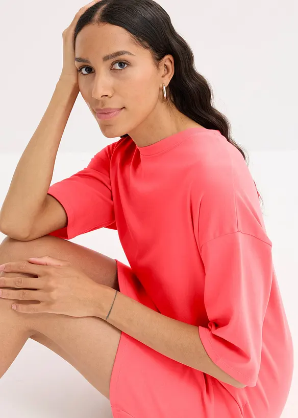 Trik&aring;kl&auml;nning i tjockt material av ekologisk bomull, bonprix