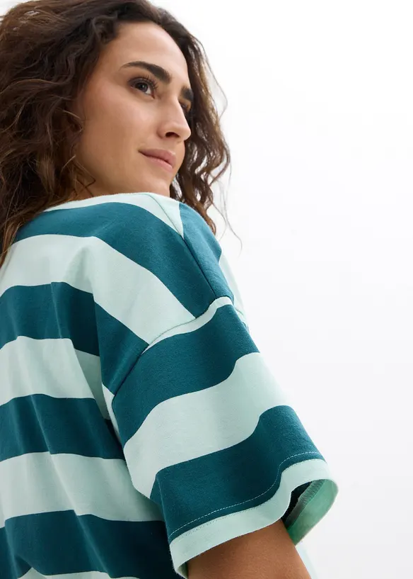 Oversizetopp av ren ekologisk bomull, bonprix