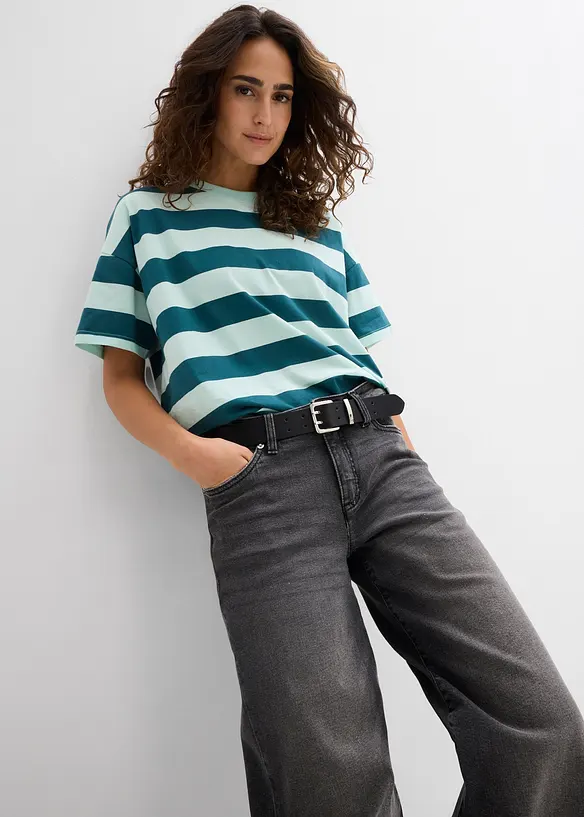 Oversizetopp av ren ekologisk bomull, bonprix