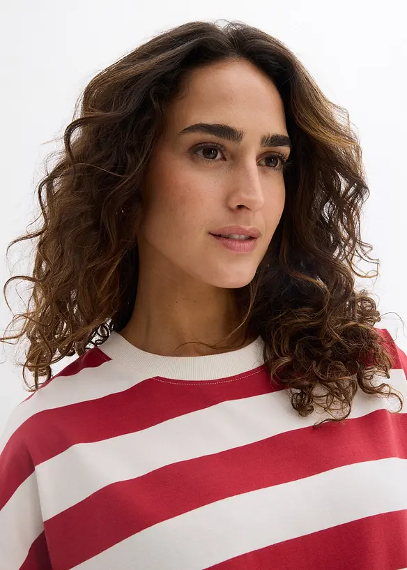 Oversizetopp av ren ekologisk bomull, bonprix