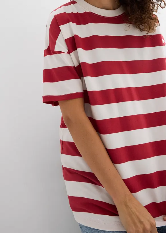 Oversizetopp av ren ekologisk bomull, bonprix