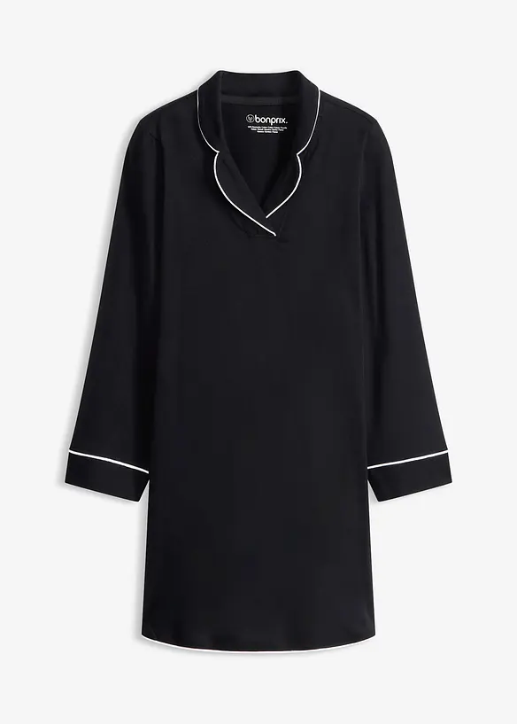 Nattlinne i mjuk bomull, bonprix