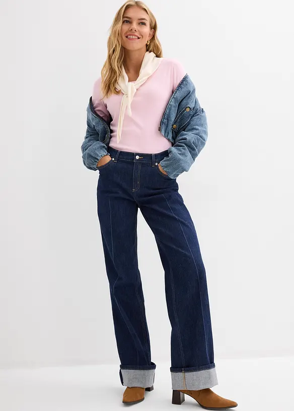 L&aring;ng&auml;rmad bomullstopp, bonprix