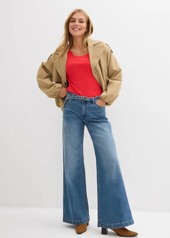 L&aring;ng&auml;rmad bomullstopp, bonprix