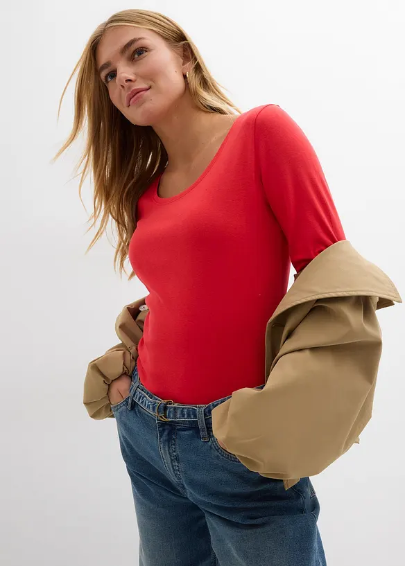 L&aring;ng&auml;rmad bomullstopp, bonprix