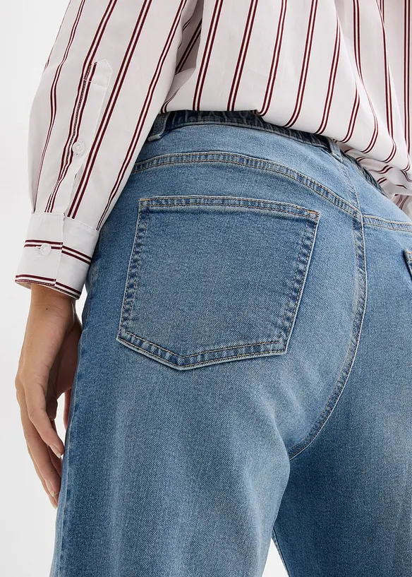 Straight jeans i Loose Fit med High Waist, bonprix