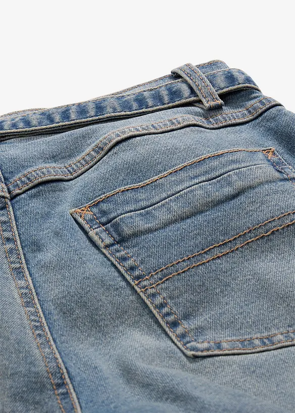 Wide Leg-jeans Mid Waist, Full Length, bonprix