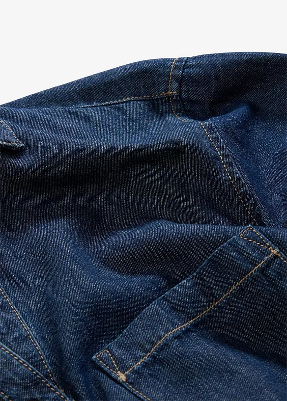 Jeanstunika med ekologisk bomull, bonprix