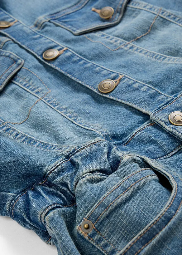 Jeanskl&auml;nning med ekologisk bomull, bonprix