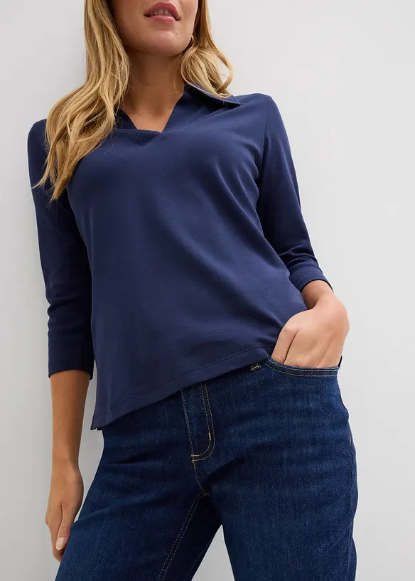 Jeans med flare, Mid Waist, bonprix