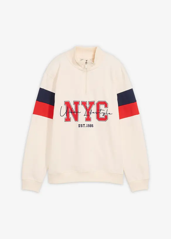 Sweatshirt av ekologisk bomull, bonprix