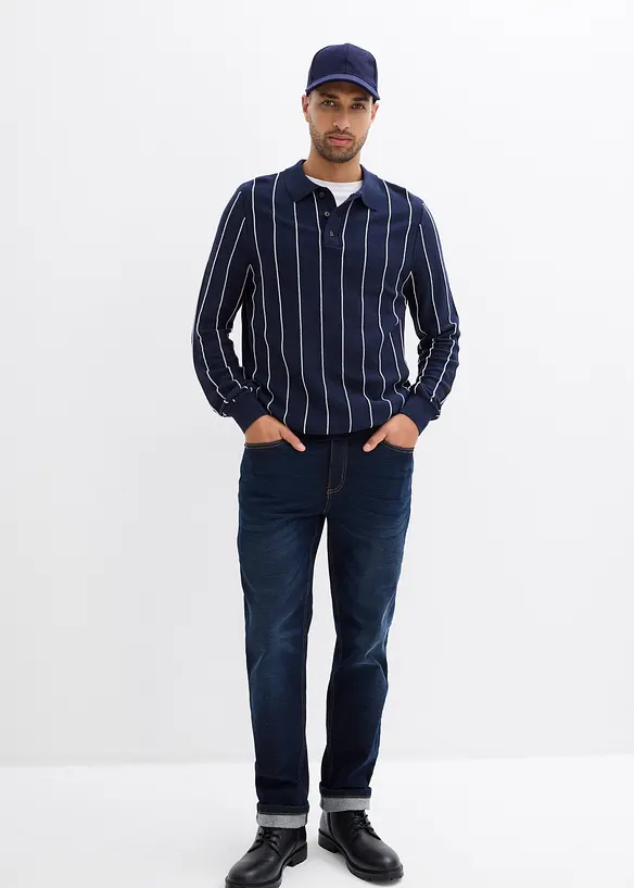 Finstickad tr&ouml;ja, Regular Fit, bonprix