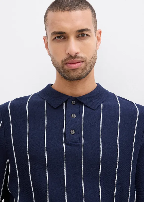 Finstickad tr&ouml;ja, Regular Fit, bonprix