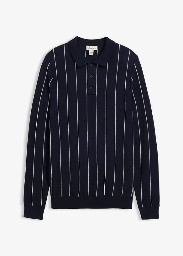 Finstickad tr&ouml;ja, Regular Fit, bonprix