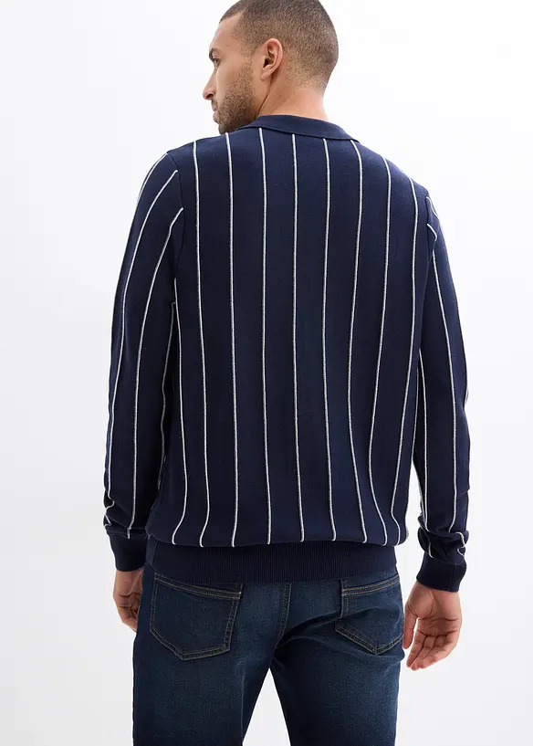 Finstickad tr&ouml;ja, Regular Fit, bonprix