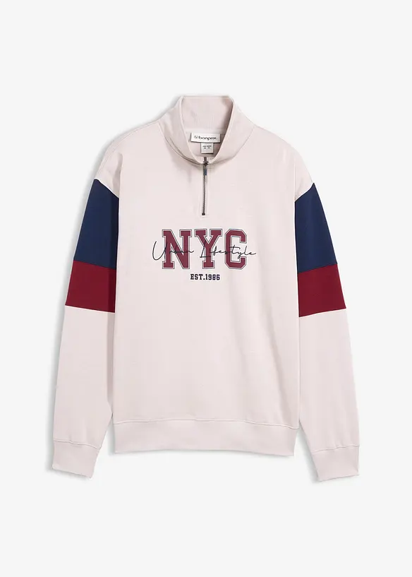 Sweatshirt av ekologisk bomull, Loose Fit, bonprix