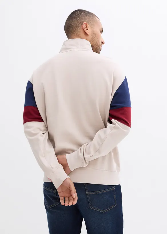 Sweatshirt av ekologisk bomull, Loose Fit, bonprix