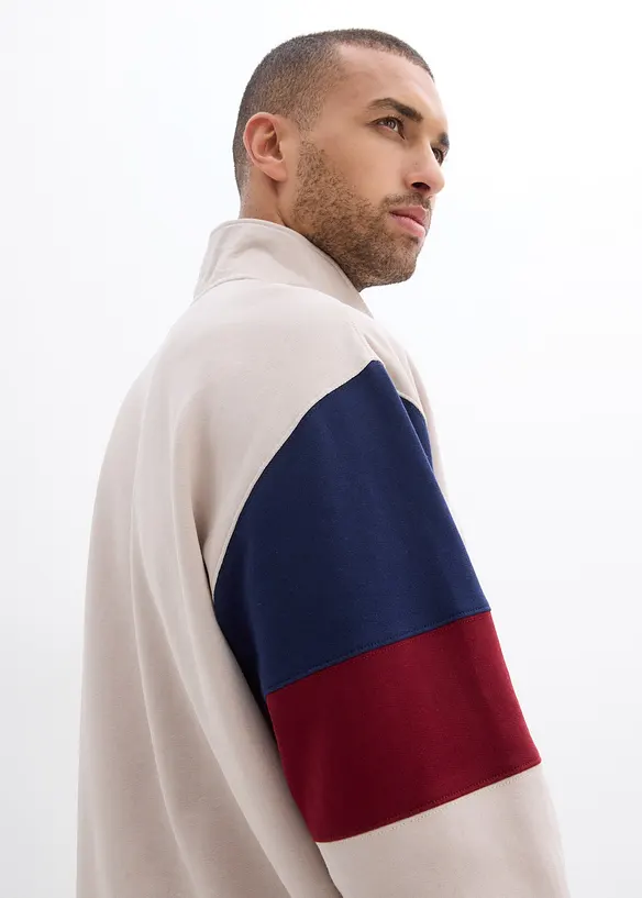 Sweatshirt av ekologisk bomull, Loose Fit, bonprix