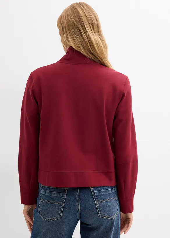 Sweatjacka i bekv&auml;m Punto di Roma, bonprix