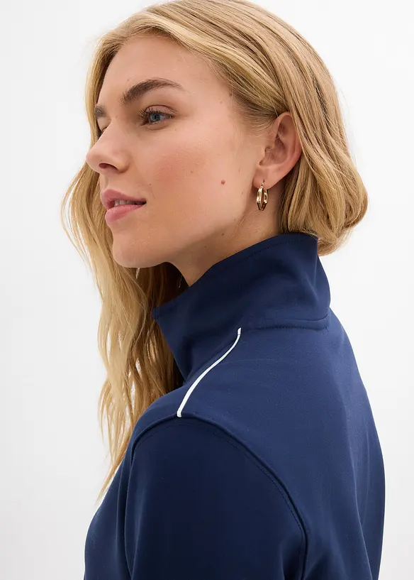 Sweatjacka i bekv&auml;m Punto di Roma, bonprix