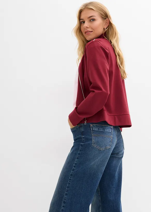 Sweatjacka i bekv&auml;m Punto di Roma, bonprix