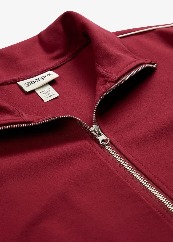 Sweatjacka i bekv&auml;m Punto di Roma, bonprix