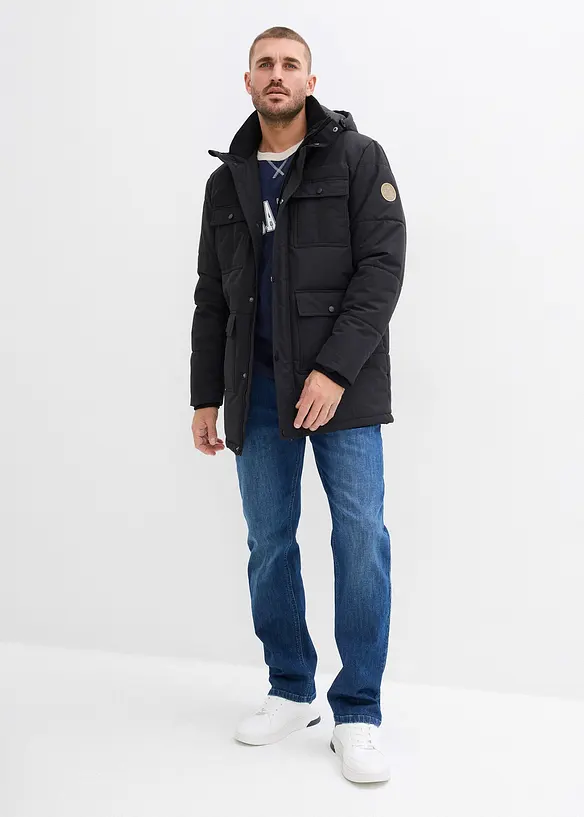 Relaxed Fit Stretchjeans, Straight, bonprix