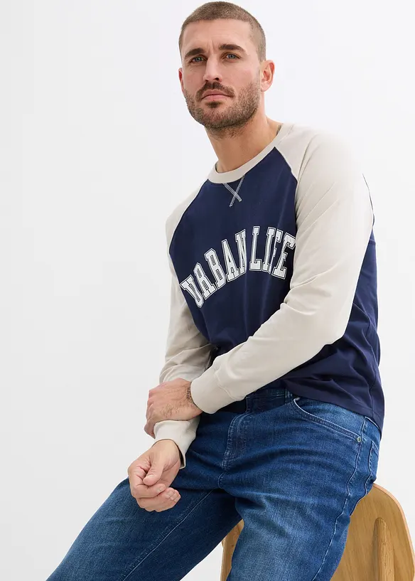 Relaxed Fit Stretchjeans, Straight, bonprix