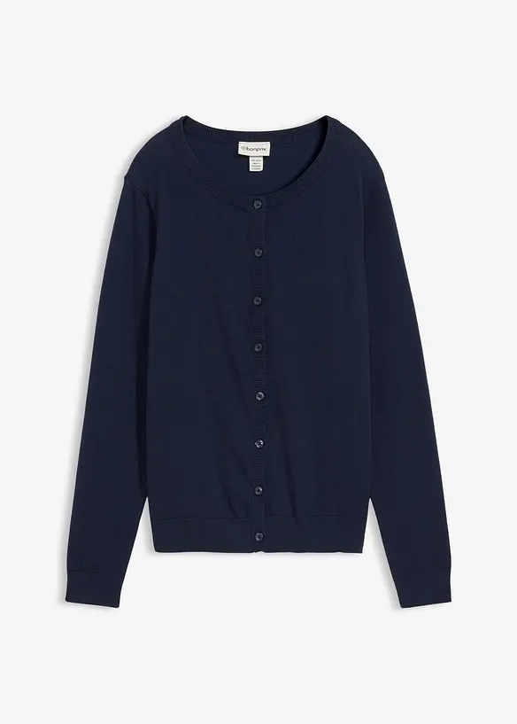 Finstickad cardigan, bonprix