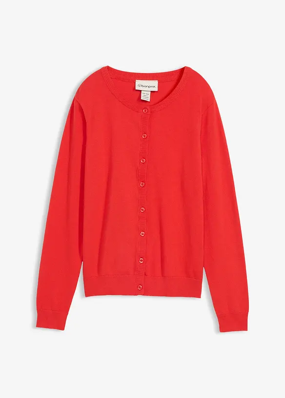 Finstickad cardigan, bonprix