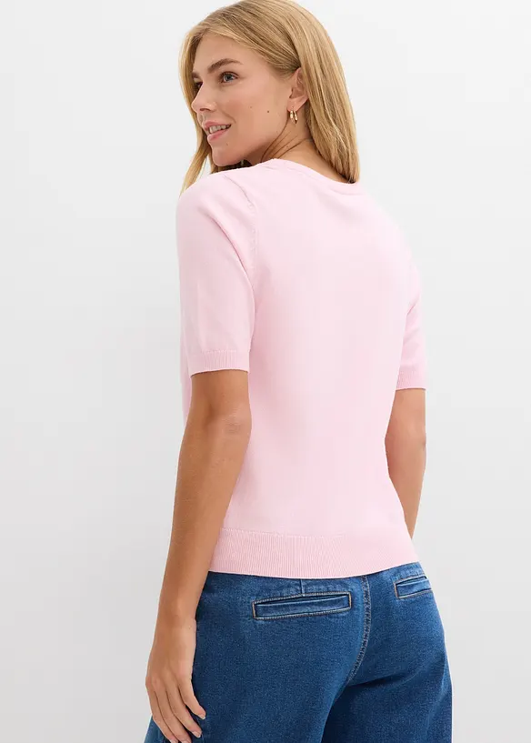 Finstickad tr&ouml;ja, bonprix