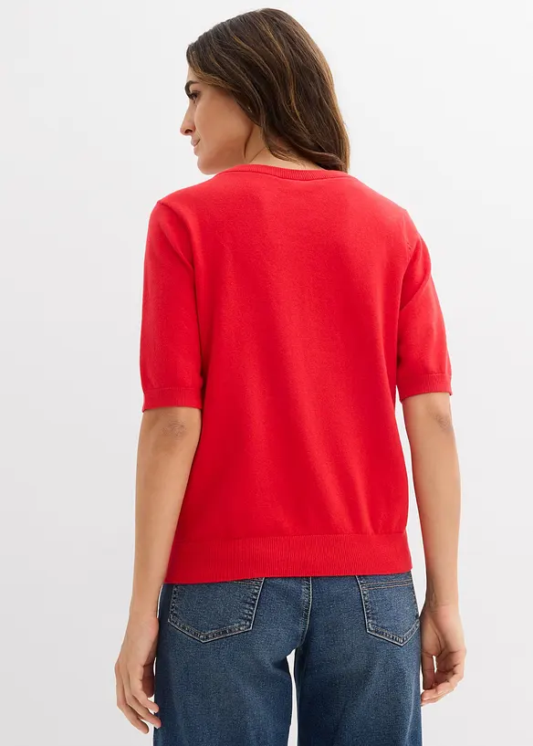 Finstickad tr&ouml;ja, bonprix