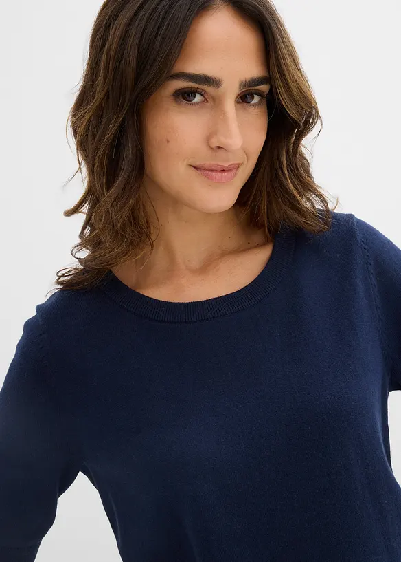 Finstickad tr&ouml;ja, bonprix