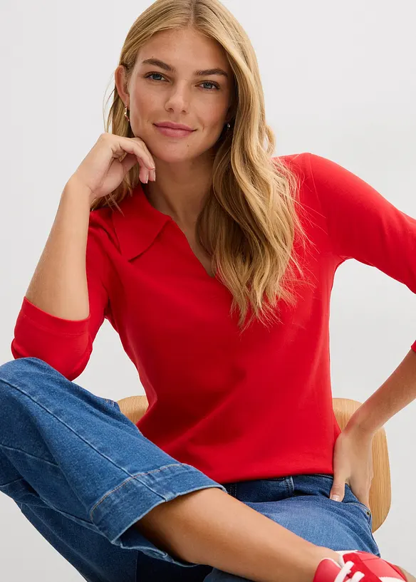 Pik&eacute;tr&ouml;ja av ekologisk bomull, bonprix