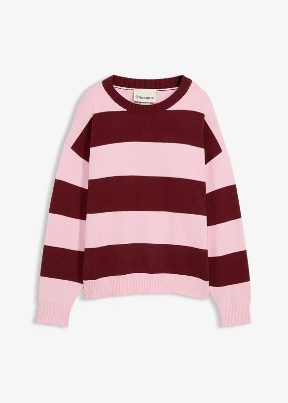 Oversized tr&ouml;ja med viskos, bonprix