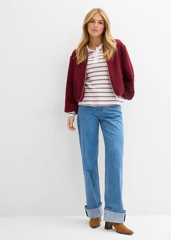 Blusjacka i boucl&eacute;, bonprix