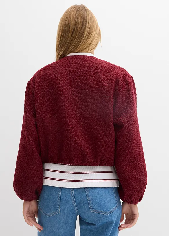 Blusjacka i boucl&eacute;, bonprix