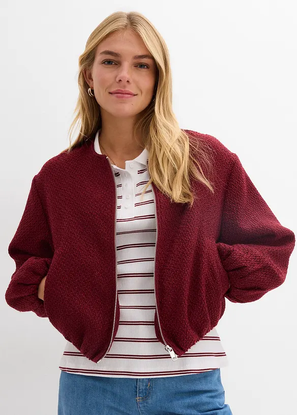 Blusjacka i boucl&eacute;, bonprix