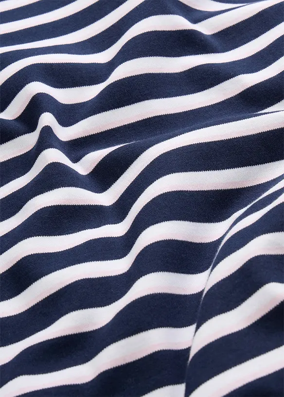 L&aring;ng&auml;rmad topp i ekologisk bomull, bonprix