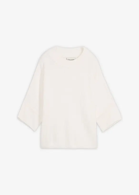 Tr&ouml;ja i boxy modell av mjuk viskosmix, bonprix