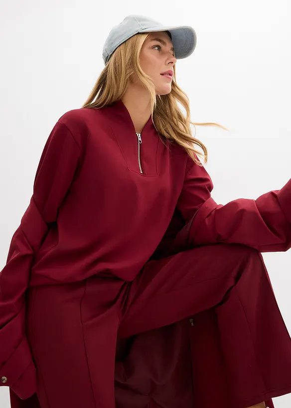 Sweatshirt av mjuk viskosmix, bonprix