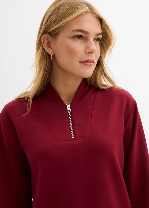 Sweatshirt av mjuk viskosmix, bonprix