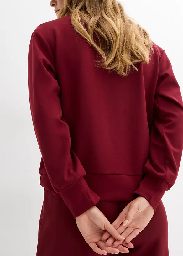 Sweatshirt av mjuk viskosmix, bonprix
